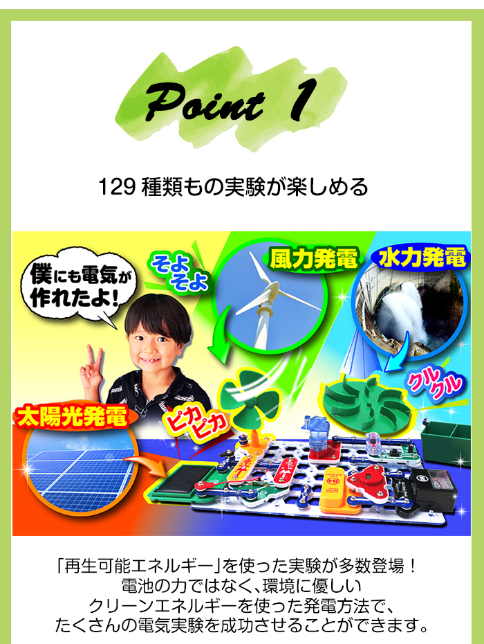 代替エネルギー実験
